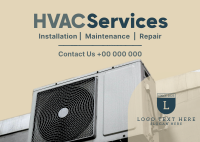 Excellent HVAC Services for You Postcard