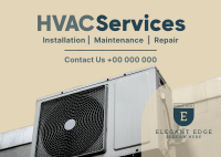 Excellent HVAC Services for You Postcard