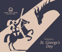 St. George's Day Facebook Post