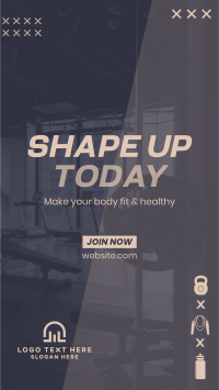 Shape Up Facebook Story