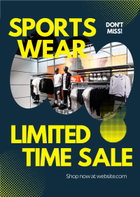 Sportwear Promo Poster