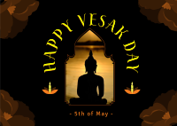 Celebrate Vesak Day Postcard