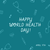 World Health Day Icons Instagram Post