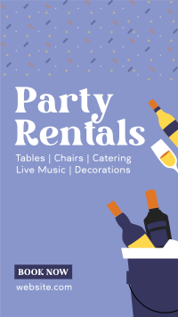Party Services Facebook Story