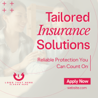 Modern Insurance Solutions Linkedin Post Design