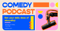 Daily Comedy Podcast Facebook Ad