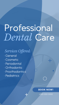 Professional Dental Care Services Instagram Reel