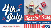 Fourth of July Sale Animation