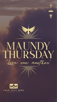 Holy Thursday Message Facebook Story