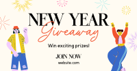 New Year's Giveaway Facebook Ad