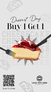 Cheesy Cheesecake TikTok Video Design