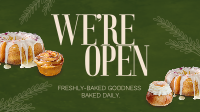 Fancy Bakery Sweets Animation