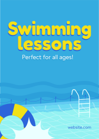 Swimming Lessons Flyer