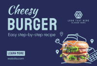 Burger Pinterest Cover example 2