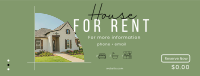 House Town Rent Facebook Cover