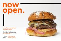 Burger Shack Opening Pinterest Cover