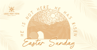 Modern Easter Sunday Facebook Ad