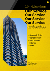 Service Realty Poster Design