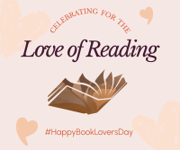 Book Lovers Day Facebook Post