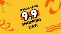 9.9 Shopping Day Facebook Event Cover