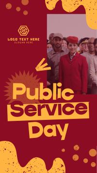 Public Service Day Facebook Story