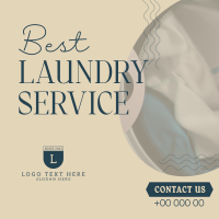 Best Laundry Service Instagram Post