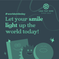 World Smile Day Linkedin Post example 2