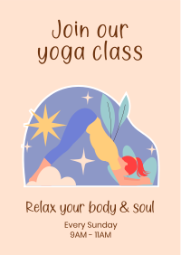 Yoga Workout Flyer