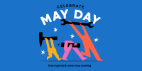 May Day Walks Twitter Post