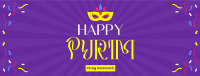 Burst Purim Festival Facebook Cover Design