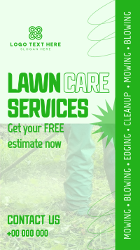 Professional Lawn Services Instagram Story