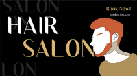 Minimalist Hair Salon Animation