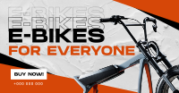 Minimalist E-bike  Facebook Ad