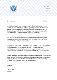 Gamer Letterhead example 3