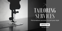 Tailoring Services Minimalist Twitter Post