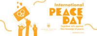 United for Peace Day Facebook Cover Image Preview