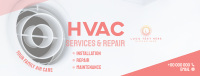 HVAC Services and Repair Facebook Cover Design