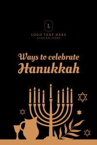 Ways to Celebrate Hanukkah Pinterest Pin