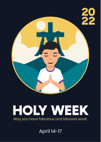 Blessed Week Flyer