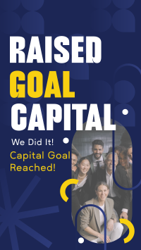 Corporate Capital Goal Achieved Instagram Story