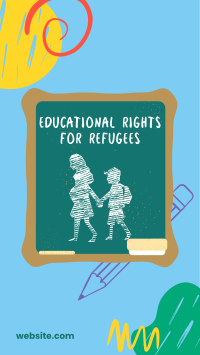 Refugees Education Rights Facebook Story