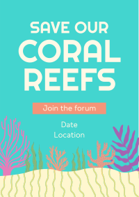 Coral Reef Conference Flyer