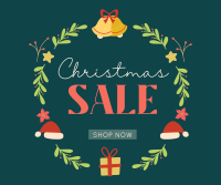 Christmas Wreath Sale Facebook Post