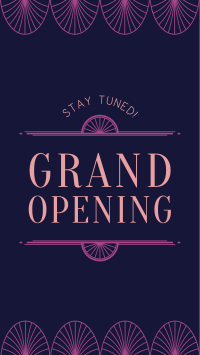 Elegant Grand Opening Facebook Story