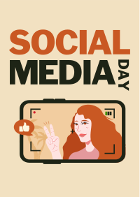 Social Media Selfie Flyer