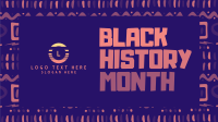 Modern Black History Month Facebook Event Cover