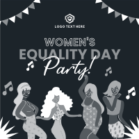 Party for Women's Equality Instagram Post