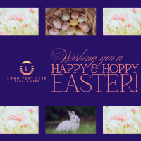 Rustic Easter Greeting Instagram Post