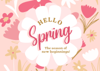 Spring Has Sprung Postcard Image Preview