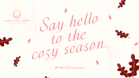 Hello Autumn Greeting Animation